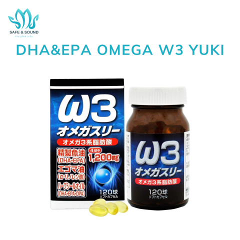 DHA&EPA Omega W3 Yuki