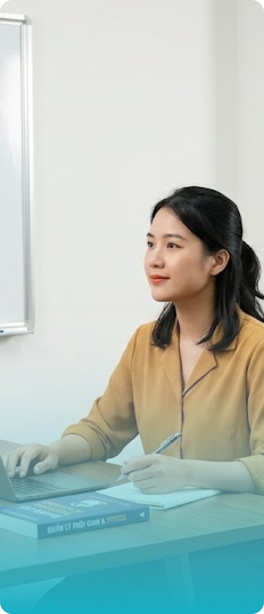 Nh&acirc;n vi&ecirc;n văn ph&ograve;ng l&agrave;m việc trong trạng th&aacute;i căng thẳng